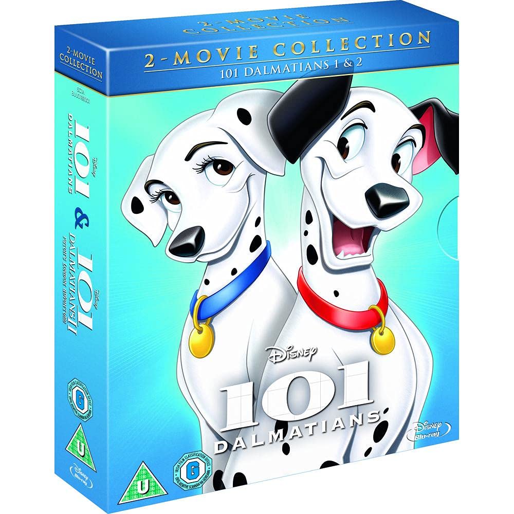 101 Dalmatians / 101 Dalmatians II: Patch's London Adventure [Blu-ray] [1961] [Region Free]