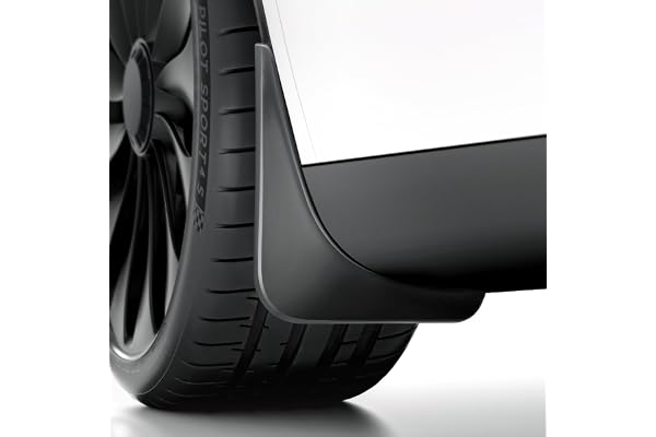 2026 Tesla New Model Y Juniper Accessories - Mud Flaps [Protect Paint, No Drilling Required] All-Weather Splash Guard Body Kits for Model Y Juniper 2025-2026, Black (Set of 4), Not for Model YL