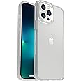 OtterBox iPhone 13 Pro Max & iPhone 12 Pro Max Prefix Series Case - Clear, Ultra-Thin, Pocket-Friendly, Raised Edges Protect Camera & Screen, Wireless Charging Compatible