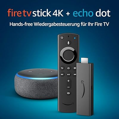 3rd Gen Fire Tv Stick Alexa Echo Dot Fire TV Stick 4K With New