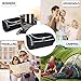 Men Toiletry Bag, Nylon Hanging Makeup Bag Travel Toiletry Kit for Men and Women(6019,black)