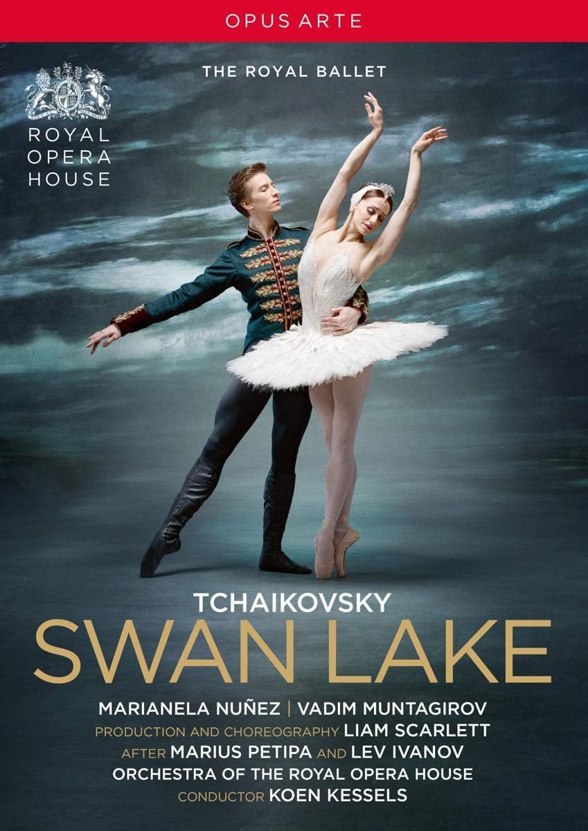Tchaikovsky: Swan Lake [Marianela Nuñez; Vadim Muntagirov; Royal Opera House; Koen Kessels] [Opus Arte: OA1286D]