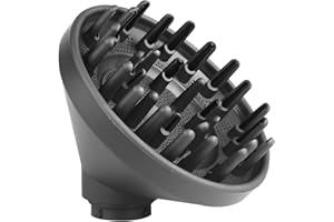 LIWOOWE Upgraded Diffuser for Dyson Airwrap Styler HS08 HS05 HS01, Converting for Dyson Airwrap to Hair Dryer Diffuser Attachment, Diffuser Nozzle Attachment for Dyson for Airwrap (Grey)