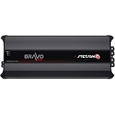 Stetsom Bravo Full 12000 1 Ohm Mono Car Amplifier, 12000.1 12K Watts RMS, 1&Omega; Stable Car Audio, HD Sound Quality, Crossover &amp; Bass Boost, Car Stereo Speaker Subwoofer MD, Smart Coolers