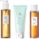 Beauty of Joseon Cleansing & Moisture Trio Ginseng Cleansing Oil Green Plum Cleanser Ginseng Essence Water Deep Cleansing and Hydration Korean Skincare