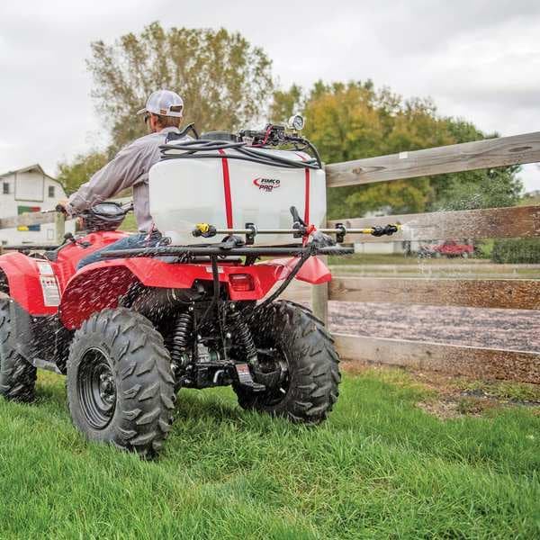 25 Gallon ATV PRO Series Sprayer W/ 3 Nozzle Broadcast photo 2