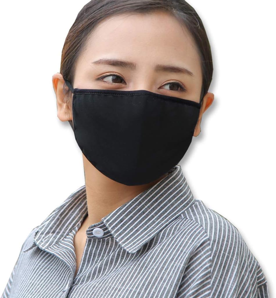 ForHe Dustproof Cotton Protection Mouth-muffle, Unisex Elastic Breathable for Outdoor