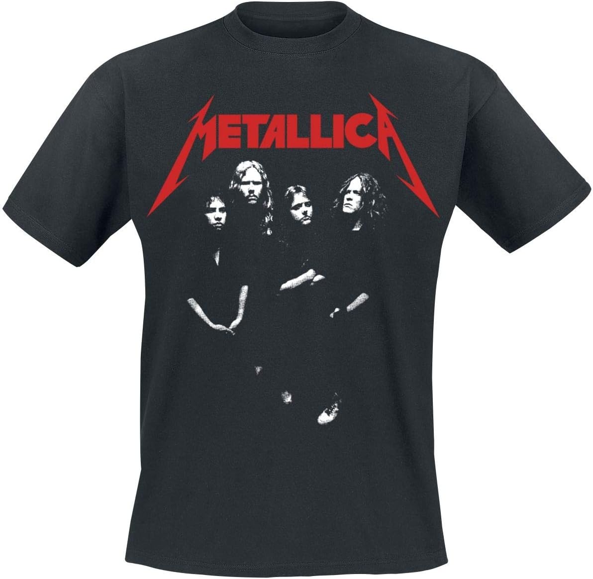 Metallica Four Faces T-Shirt Black