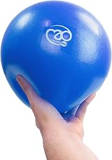 Fitness Mad Exer-Soft Stability Ball 7in Soft Pilates Ball Blue