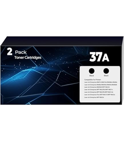 Amazon.com: 37X Toner Cartridge CF237X High Yield 2-Pack: Works