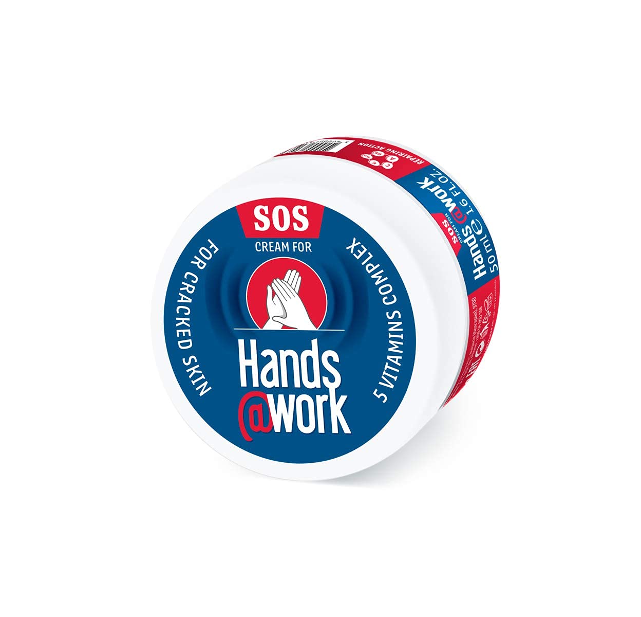 Hands@Work - SOS Formula Hand Cream - Restores The Cracked And Extremely Dry Skin (50ml)