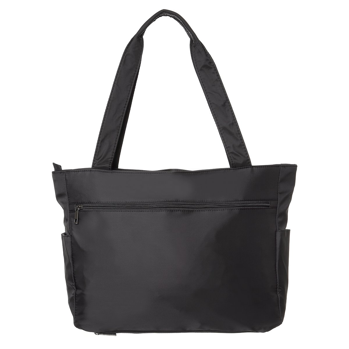 TENXITER Women Fashion Large Tote Shoulder Handbag Waterproof Tote Bag Multi-function Nylon Travel Shoulder (Black)