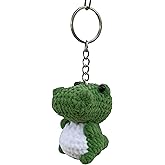 Crocodile Plush Keychain Cute, Handmade Backpack Pendant Car Keyring Handbag Decorations Women Bag Decors Plush Animal Charm