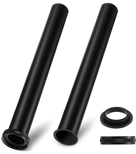 Flexcraft Direct Connect Waste Bend for Tubular Drain, Chrome Plated Brass