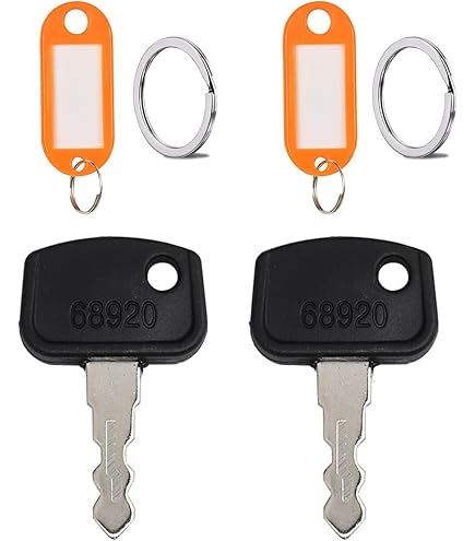 Ignition Key for Kubota Excavator & Wheel Loaders, Part