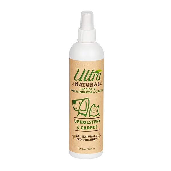 ULTRA NATURAL CARPET AND UPHOLSTER PROBIOTIC ODOR ELIMINATOR AND CLEANER 12 OZ SPRAY