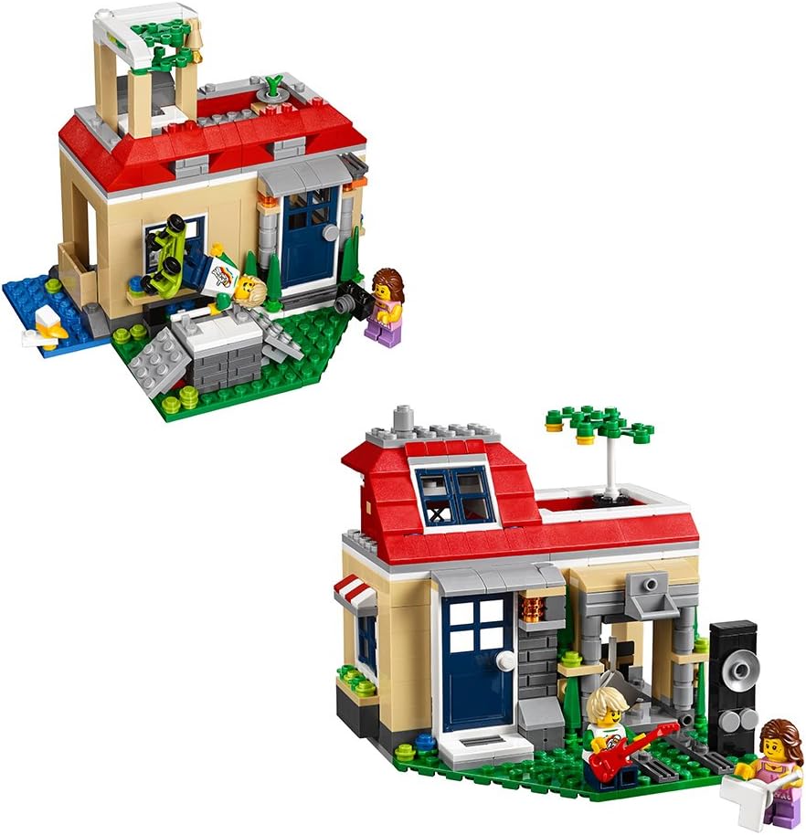 lego creator modular poolside holiday 31067