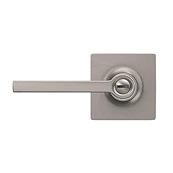 Lock Scout Straight Lever with Square Trim Bedroom