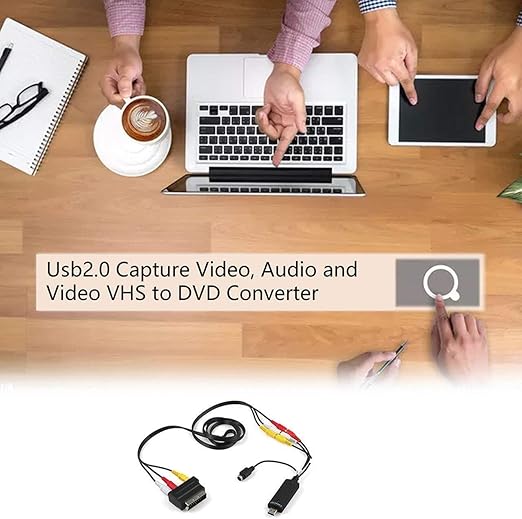Youtaimei Connector Practical Usb 2 0 Vhs To Dvd Amazon Co Uk