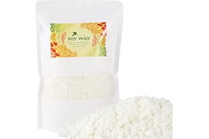 Grcdoyvl Soy Wax Flakes-Natural Candle Making Supplies-DIY Soy Wax-2 lb Bag