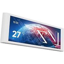 Thermalright Trofeo Vision 9.16 LCD branco, tela magnética LCD
