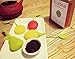 Fruitea Tea Infuser - 4 Silicone Tea Strainers. Tea filter for Loose Leaf Tea in shape of fruits by J&Z (strawberry, pear, lemon and orange). Perfect Tea Set for tea cups and teapot.
