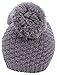 Simplicity Women's Winter Cable Knit Pompom Ski Snowboard Beanie Hat