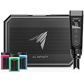 AC Infinity pH Meter PRO Kit, Digital pH Pen with Replaceable Sensor Probe | &plusmn;0.01 pH Accuracy, IP67 Waterproof Tester with KCL, 4.00, 7.00 &amp; 10.01 Solutions for Hydroponics, Aquariums, Pools &amp; Gardens