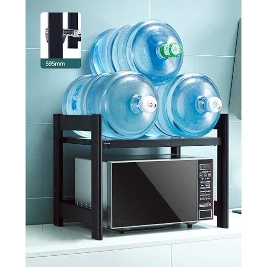 QING Larga Conservación de microondas soporte de metal del ...