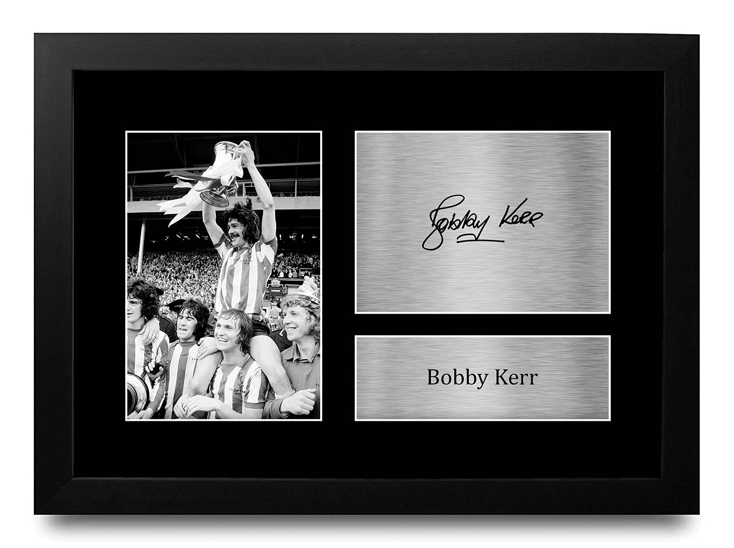 HWC Trading FR A4 Bobby Kerr Sunderland Gifts Printed Signed Autograph Picture for Football Fans and Supporters - A4 Framed