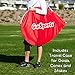 GoSports Foldable Pop Up Soccer Goal Nets, Set of 2, With Agility Training Cones and Portable Carrying Case for Kids & Adults (Choose from 2.5', 4' and 6' sizes)
