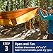 ENO, Eagles Nest Outfitters DoubleNest Lightweight Camping Hammock, 1 to 2 Person, Special Edition Colors, ATC