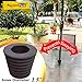 Myard Umbrella Cone Wedge Shim for Patio Table Hole Opening or Base 1.8 to 2.4 Inch, Umbrella Pole Diameter 1-1/2