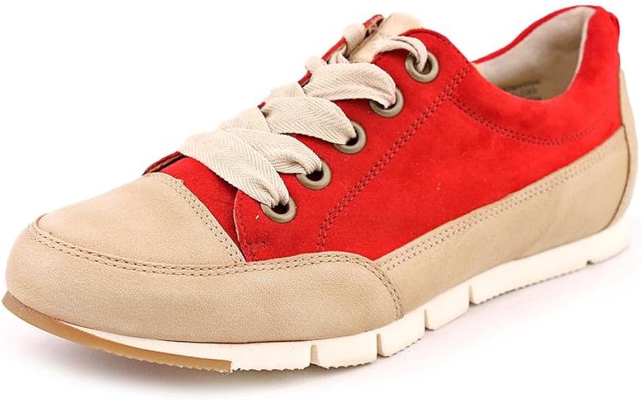 red suede sneakers womens