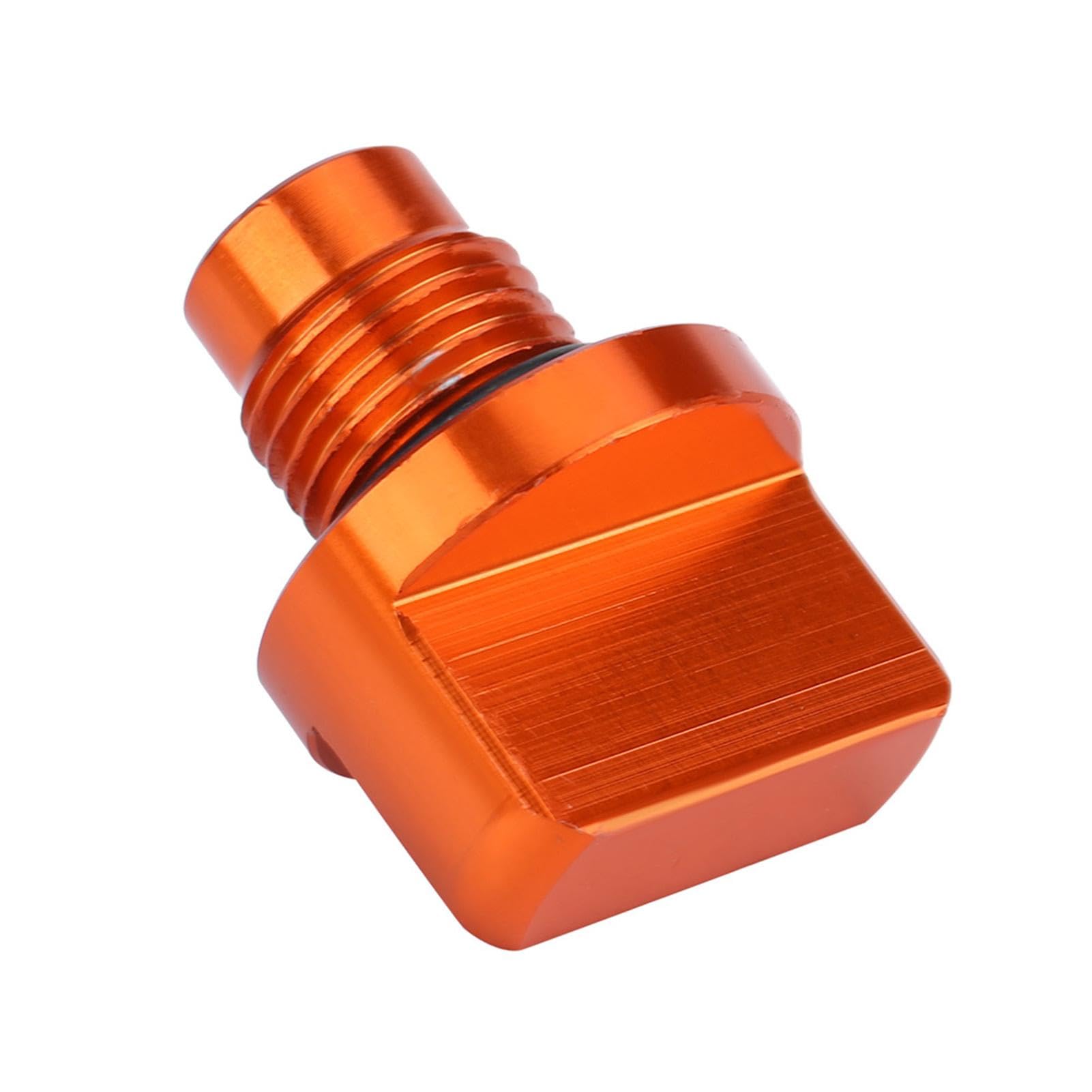 Broco Oil Filler Cap,Motorcycle Accessories Orange Aluminum Engine Magnetic Oil Drain Plug for 125/200/390 Duke RC 125/200/390