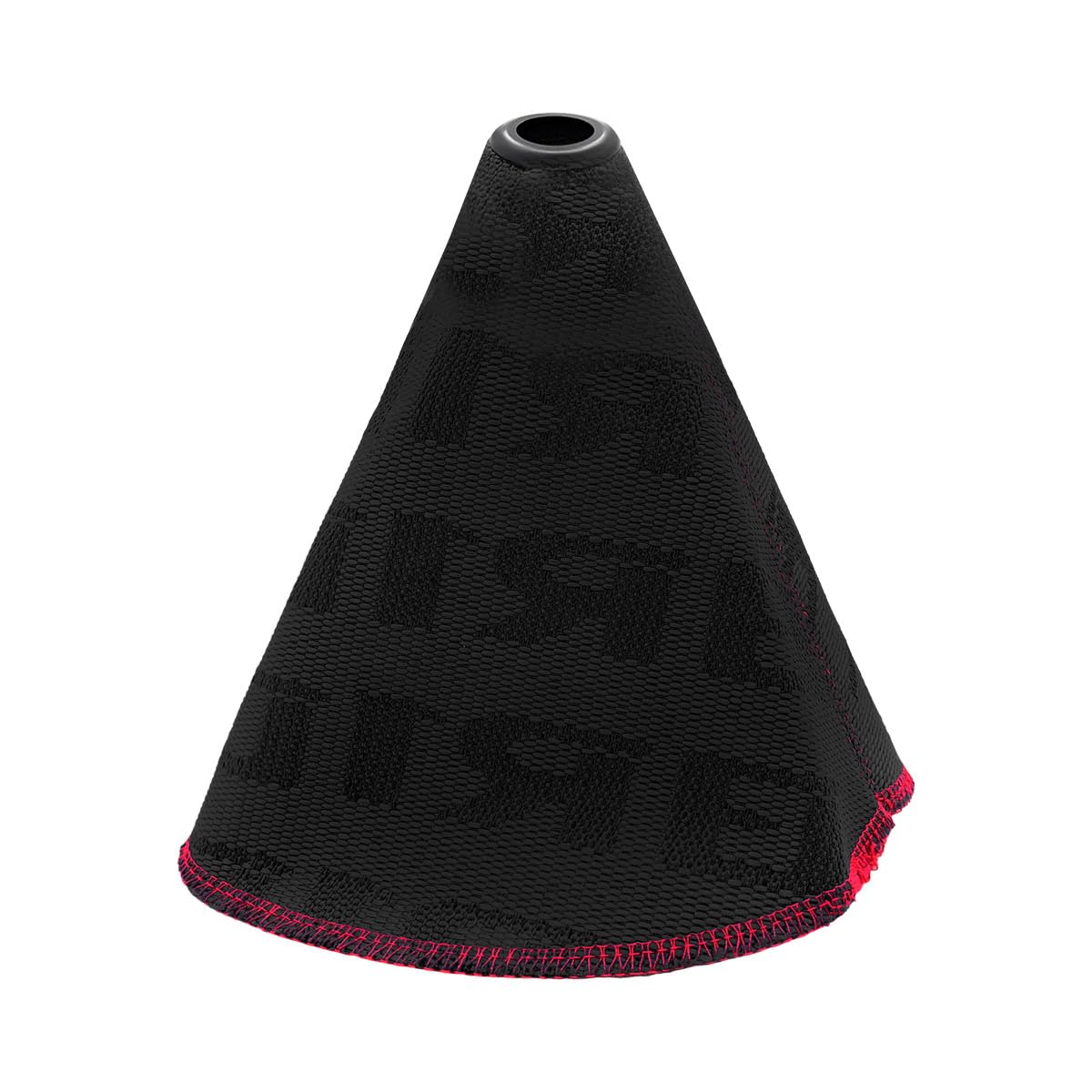Photo 1 of povtii Car Shift Boot Cover, Waterproof Canvas Fabric Manual Automatic Shift Knob Boot Dust Cover, Gear Gaiter Cover Auto Shift Boot Sleeve Protector, Universal Car Accessories (Black)