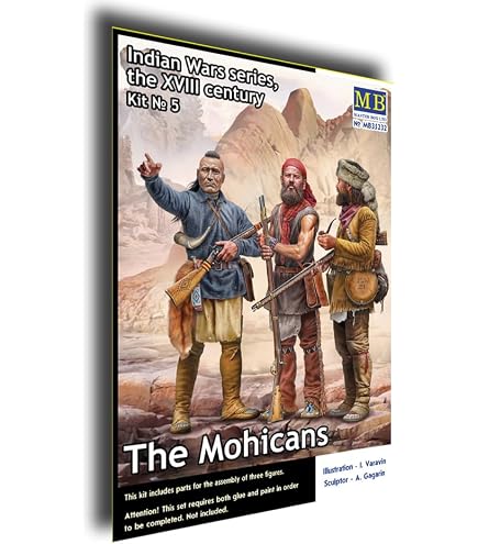 Masterbox 1:35 Kit Modellismo 'Scambio Equo' – Serie Guerra Indiana N.4 – Modello In Scala Dettagliato Per Collezionisti