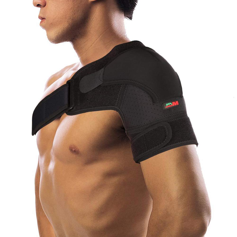 Buy Vitoki Adjustable Shoulder Brace, Rotator Cuff Support for Injury