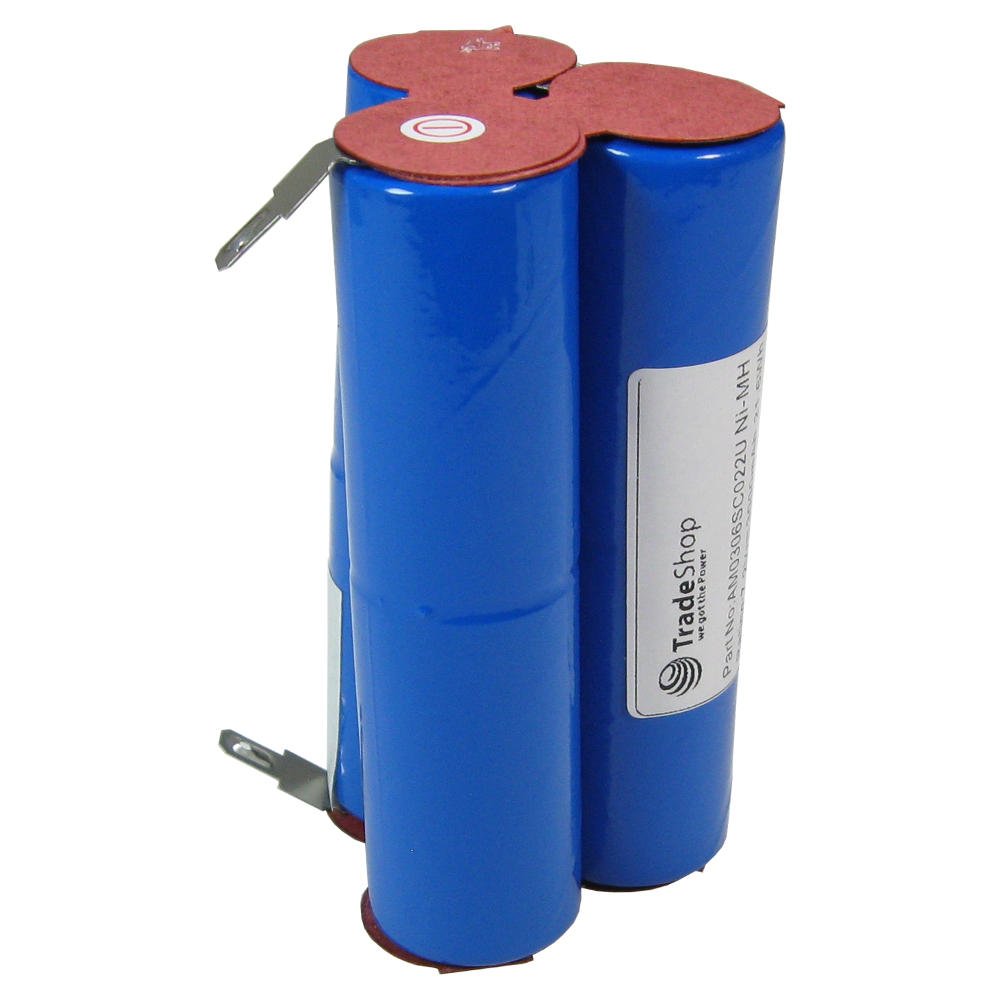 High Performance Nickel-Metal Hydride Battery 7.2 V/3000 mAh for Wolf BS80 BS 80 Hedge Trimmer Accu Battery