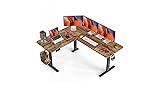 FEZIBO 63" L Shaped Standing Desk - Adjustable