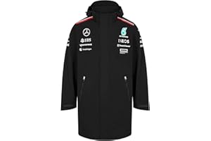 Mercedes AMG Petronas F1 Men's 2024 Team Rain Jacket