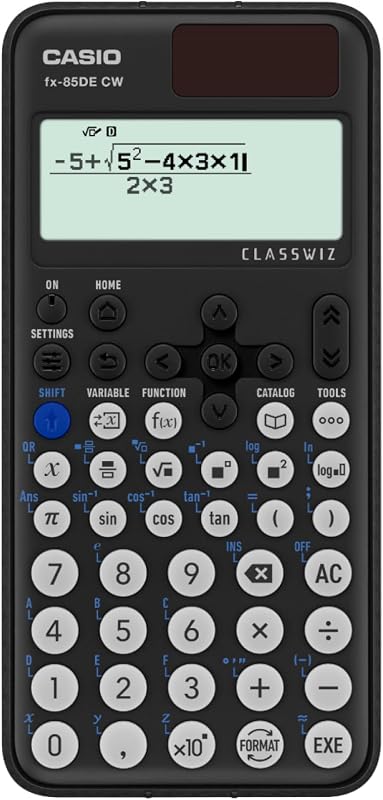 FX-85DE CW ClassWiz Schulrechner, natürliches Display, 310 Funktionen