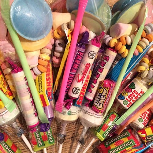 eventabox Pre Filled Retro Sweet Cones Kids Party Bags Children's Birthday (20)