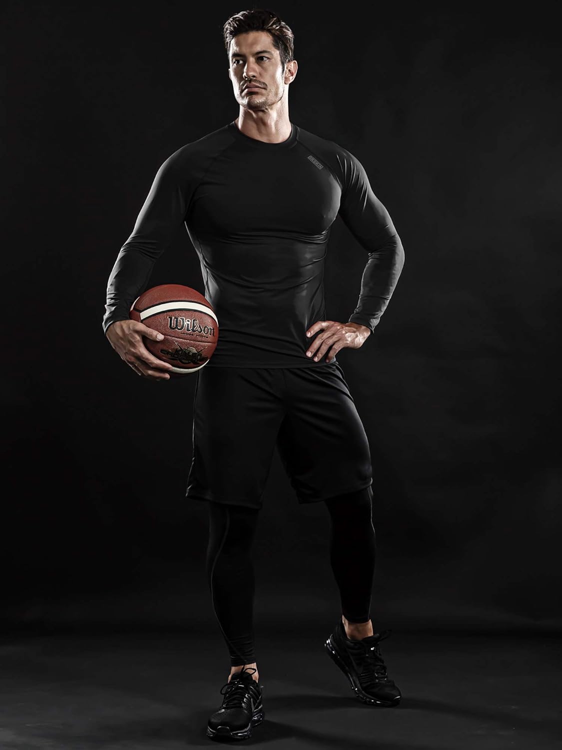 DRSKIN 1~3 Pack Compression Cool Dry Sports Top Shirt Baselayer Running Leggings Yoga Rashguard Men: Clothing