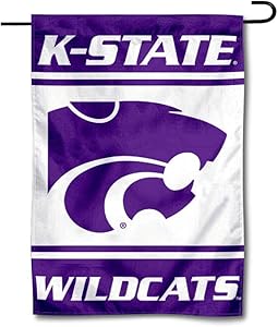 College Flags & Banners Co. Kansas State Wildcats Garden Flag