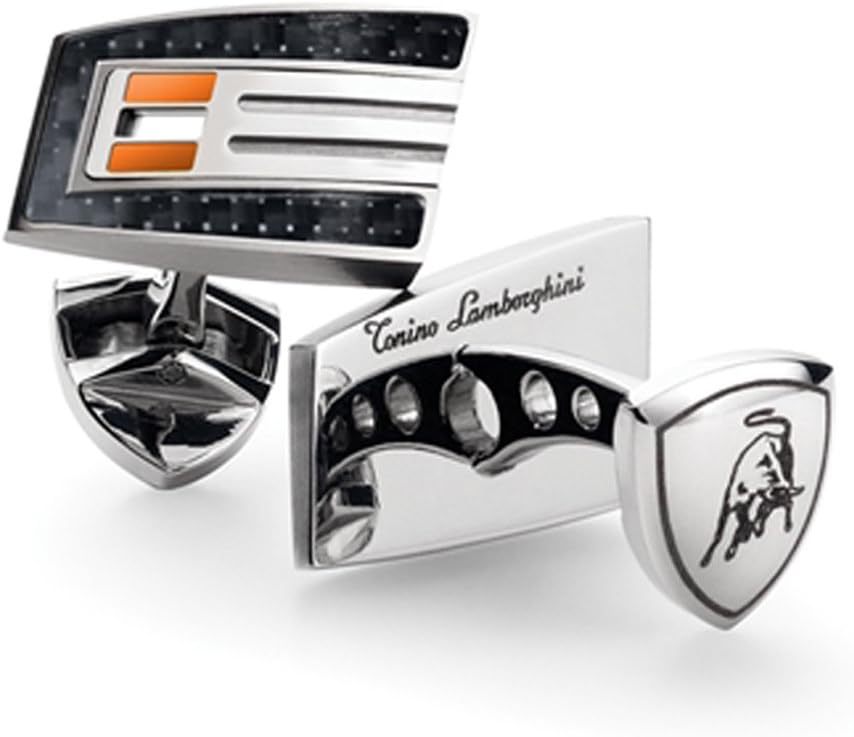 Tonino Lamborghini Corsa Orange Cufflinks