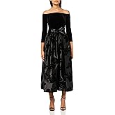 Shoshanna Women's Velvet Satin Combo Otis Dress