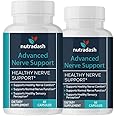 (2 Pack) Advanced Nerve Support - Advanced Nerve Support - Advanced Nerve Support Formula (120 Capsules - 2 Month Supply)