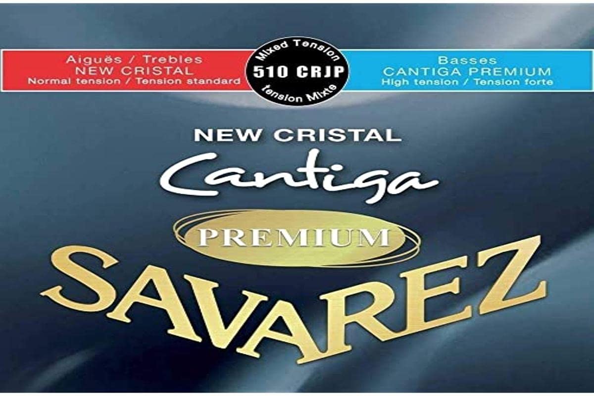 Strings for Classic Guitar New Cristal Cantiga Premium Set Mixed Tension normal/high