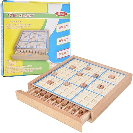 wooden sudoku
